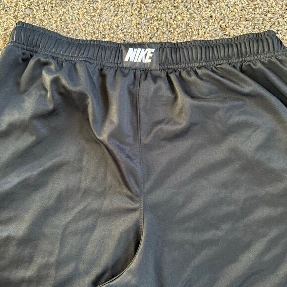 Nike Windbreaker Sweatpants Large Black Swoosh Logo Pockets Active Drawstring - Picture 12 of 12